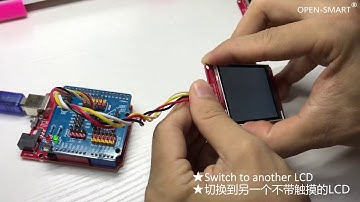 OPEN SMART 2 4INCH Serial UART TFT LCD with Touch Sreen Tutorial for Arduino