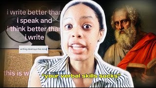 why your verbal skills sucks according to socrates
