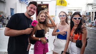 Wie viel GELD gibst du im Urlaub aus? - Mykonos Umfrage mit @IratschTV @Trymacs @inscope21 ...