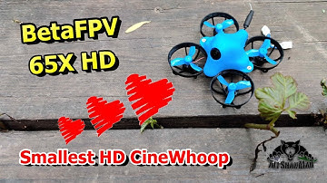 BetaFPV 65X HD FPV Whoop CineWhoop indoor drone test flight