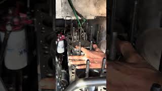 Weichai 6-Cylinder Diesel Engine Cylinder Liner Installation | Complete Process#liner #mechanic