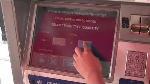 UTA Ticket Kiosk