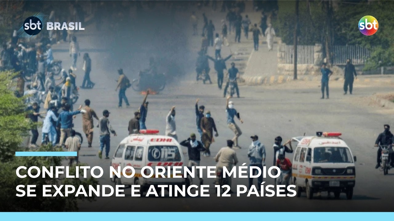 Conflito no Oriente Médio: retaliações do Irã amplia guerra na região | #SBTBrasil