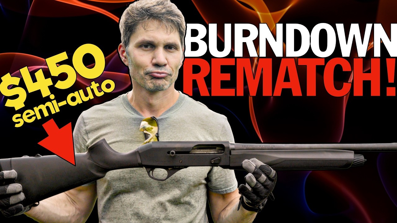 Stoeger M3000 Burndown REMATCH! Can the $450 Semi Shotgun Redeem Itself