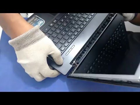 Como trocar montar tela display notebook