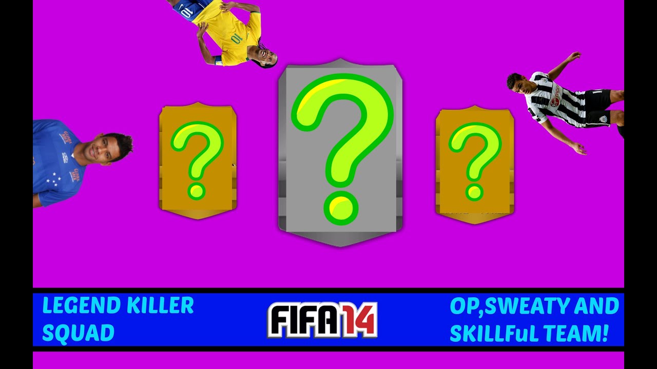 FIFA 14 - DEADLY SQUAD - OP,SWEATY AND SKILLFUL TEAM FT. AN INSANE PLAYER!!