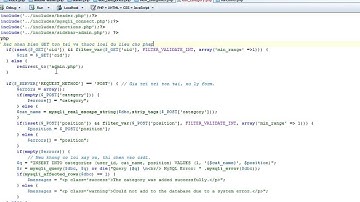 PHP Cơ bản - Tạo 1 hệ thống quản trị dữ liệu CMS đơn giản (15 of 74) edit_category