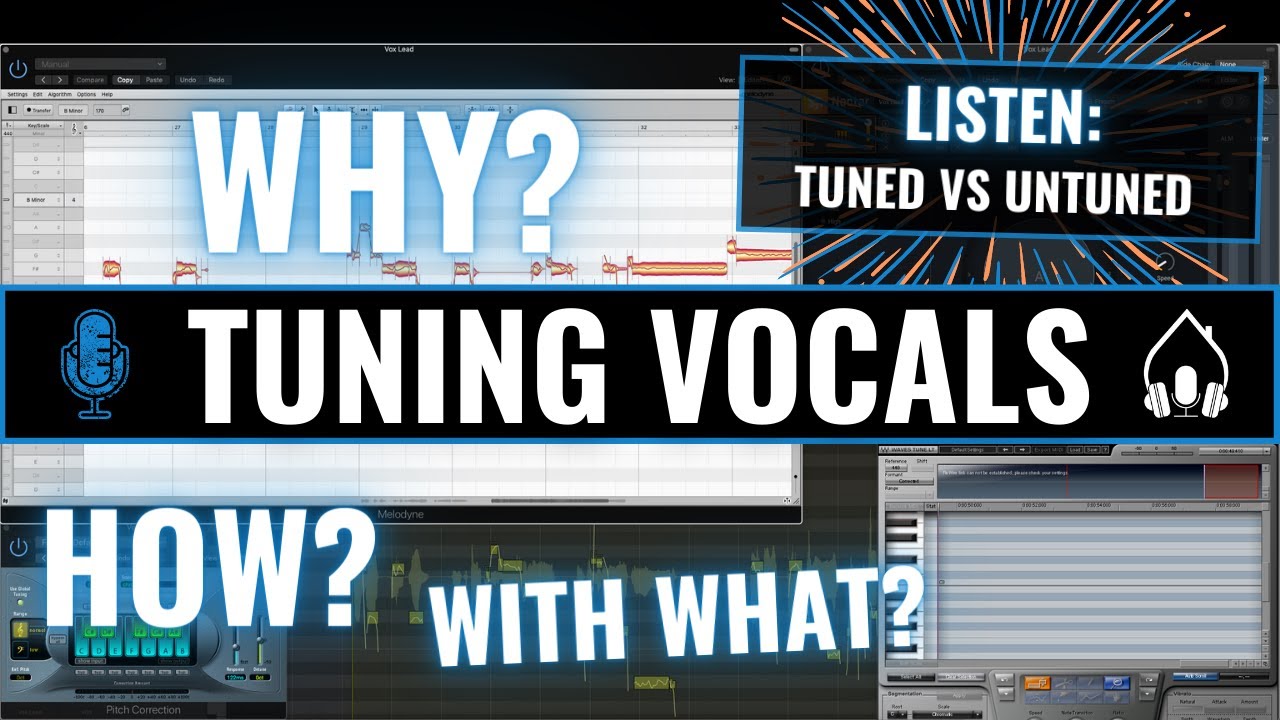 Tuning Vocals Why? How? With What? Listen Tuned VS Untuned YouTube