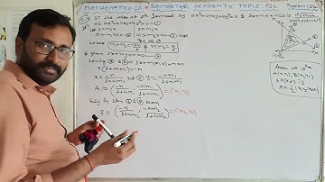PAIR OF STRAIGHT LINES / THEOREM 4/ AREA OF THE TRIANGLE / SAIMASTER ACADEMY