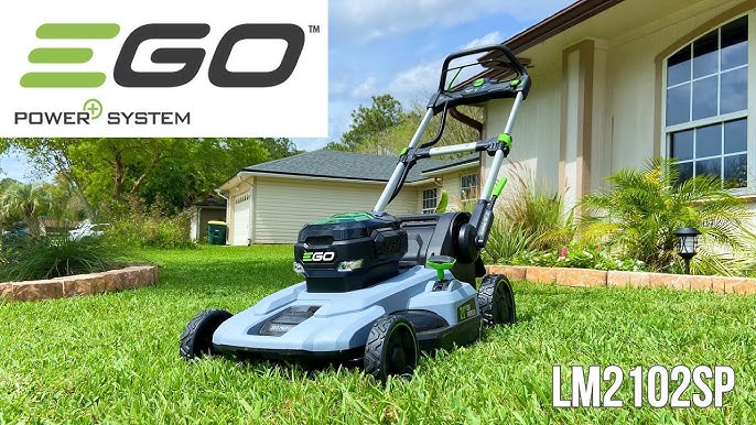 EGO Power+ LM2021 20-Inch 56-Volt Lithium-ion Cordless Battery Walk Behind  Push Lawn Mower with Steel Deck - 5.0 Ah Battery and Charger Included :  : Patio, Lawn & Garden