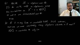 Algebraic Extensions | Modern Algebra