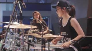 [LIVE] 2017.07.09 羅小白 S.white feat. Rani Ramadhany - Moves Like Jagger (Maroon 5 drum cover)