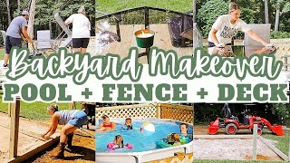 🌞 EXTREME BACKYARD MAKEOVER TRANSFORMATION ON A BUDGET | MarieLove