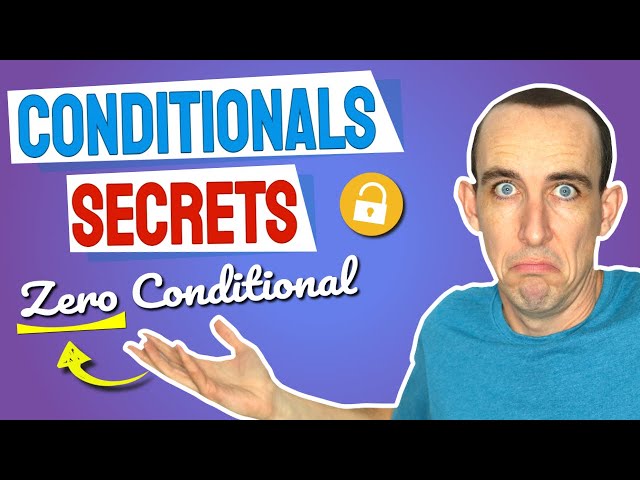 Zero Conditional English Conditionals English Grammar