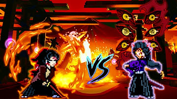 Yoriichi V2(New) VS Kakushibo V2 in Jump Force Mugen