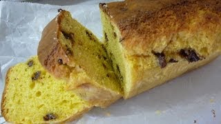 【レシピ】伊藤園の充実野菜ジュースで緑黄色野菜たっぷりパウンドケーキの作り方　How to make a pound cake