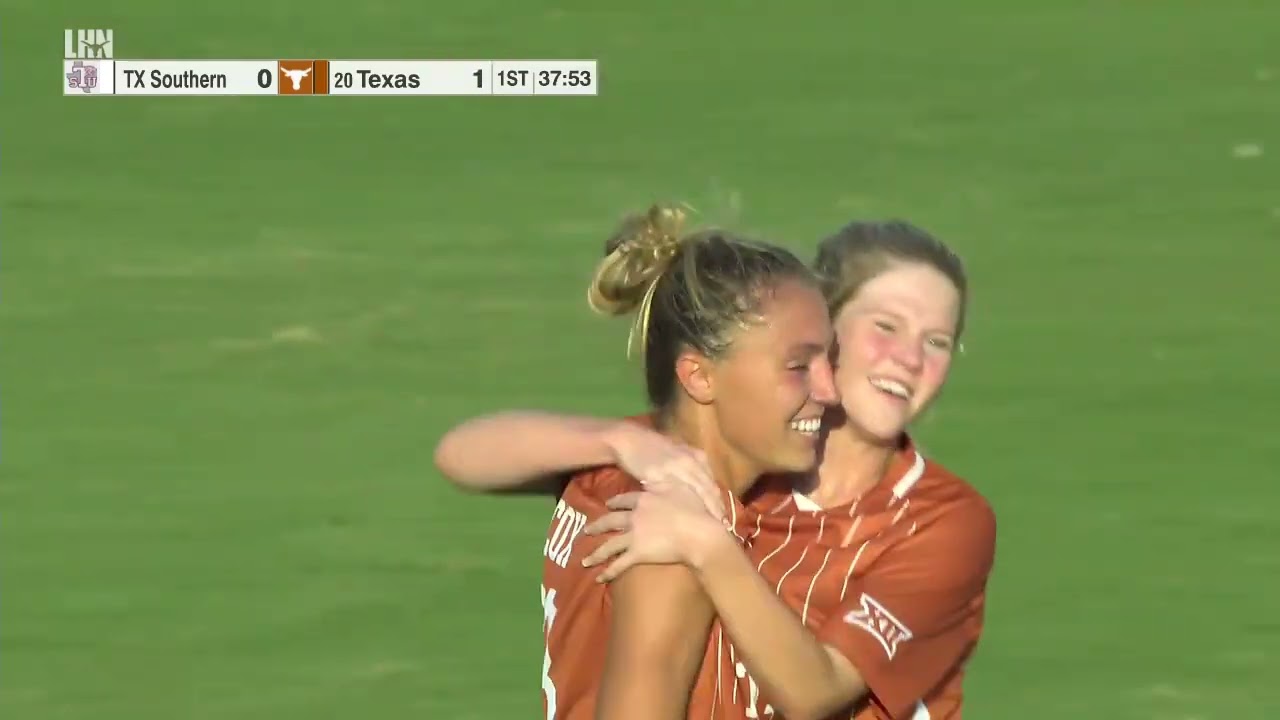 Texas Southern vs 20 Texas NCAA Women Soccer Sep 15,2022 YouTube