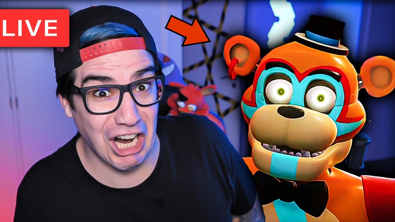 NOVO Five Nights at Freddy's: Security Breach - AO VIVO ! 🔴 PRIMEIRAS HORAS