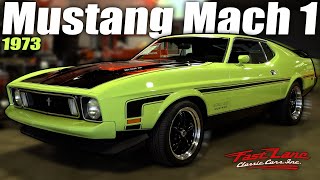 1973 Ford Mustang Mach 1 - For Sale at Fast Lane Classic Cars!