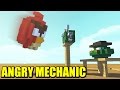 ANGRY BIRDS y la MAQUINA DE LA LOCURA - SCRAP MECHANIC #12 | Gameplay Español