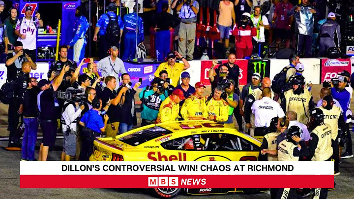 Controversial Finish! Austin Dillon's Shocking Win at Richmond | Cook Out 400 Highlights