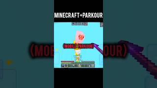 Minecraft Parkour Mobile #minecraft #short #parkour