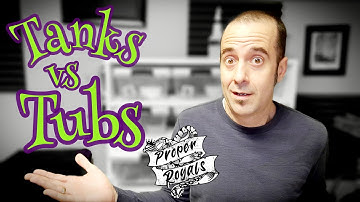 Tanks vs Tubs for your Ball Python!