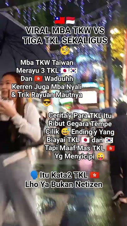 Virall‼️Mba TKW Vs TKL Tiga Sekaligus 😱 #tkwtaiwan #taiwan #pmi