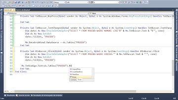 Buscar registro en una base de datos Oracle 10g y Visual Basic 2010