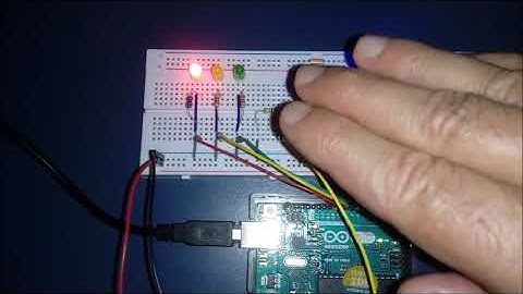 Sensor de luz LDR com sinalizador de Leds (Arduino básico) - Projeto 30