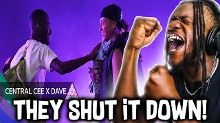 CENTRAL CEE & DAVE SHUT THE SHOW DOWN! - Sprinter (Glastonbury 2023) REACTION