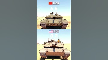 Abrams vs T90
