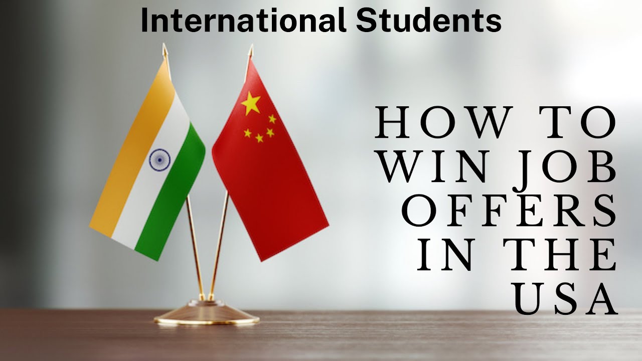 How International Students Win Job Offers in the USA YouTube