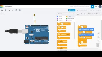 Arduino Blinking Led in Tinkercad