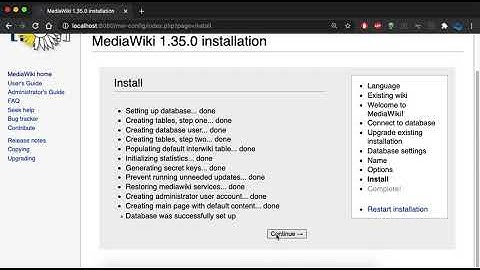 semantic mediawiki extension in Docker