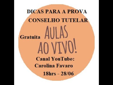 Dicas Prova Conselho Tutelar - Contato pelo Whats 34 9 8436-6369