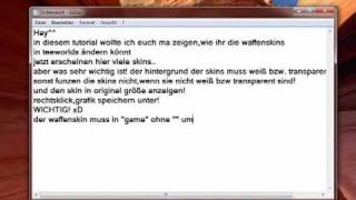 [How to] Neue Waffenskins in Teeworlds einfügen