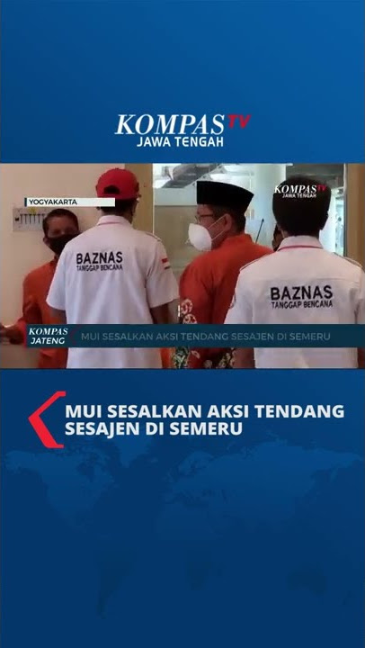 MUI Sesalkan Aksi Tendang Sesajen di Semeru #shorts #beritaterkini #sesajen #tradisi #mui #semeru
