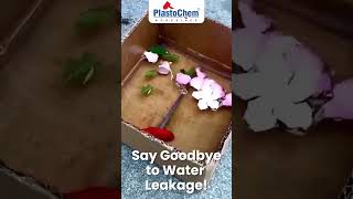 Say goodbye to water damage with Plastochem Waterproofing Glue!