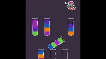 Cups - Water Sort Puzzle Level 7 ⭐️⭐️