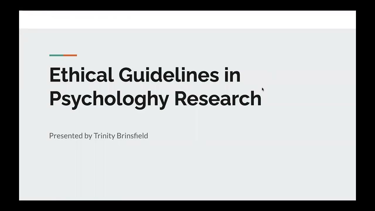 ethical-guidelines-in-psychology-research-youtube