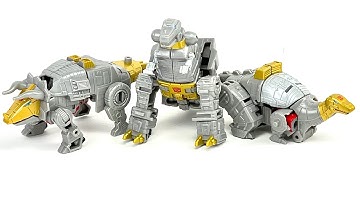 The Bestest & Amazingest Dinobots Ever! Transformers LEGACY Evolution Sludge Slug Grimlock Chefatron