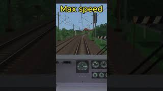 Swiss mountain train acceleration