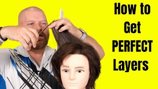 How to get PERFECT Layers in your Hair - TheSalonGuy