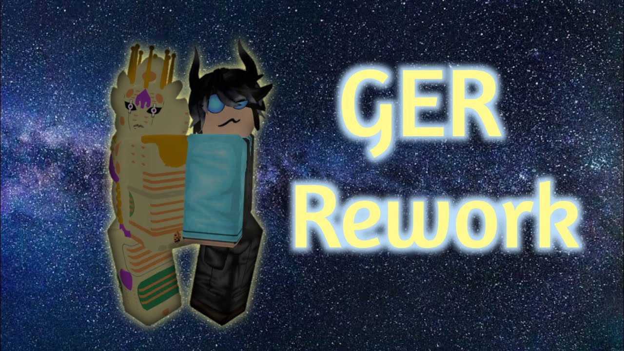 GER Rework Roblox Project Jojo YouTube