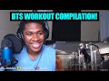 they are too funny! BTS Workout Compilation | REACTION!