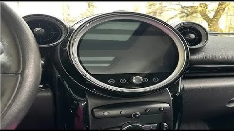 Autoradio Screen for MINI Countryman R60 R54 | GPS Navigation, CarPlay Review