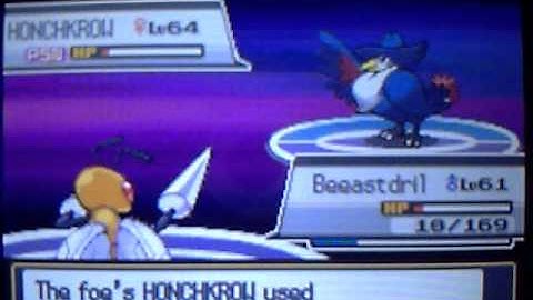 Pokemon HG mono-bug type run part 40 Karen 2