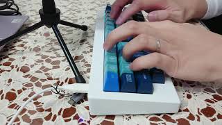 Program Fat with SA keycaps sound test
