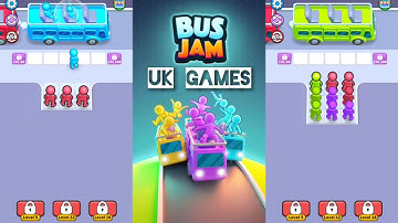 Which Bus should i choose ?? 🚌| Bus Jam | Level 1-10 |iOS Android | Gameplay | (Uk Games)